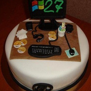 Торт программисту купить - калуга.сладкоежкин.рф