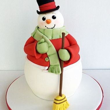 Торт добрый снеговик купить - калуга.сладкоежкин.рф