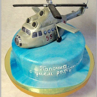 Торт военный вертолёт купить - калуга.сладкоежкин.рф